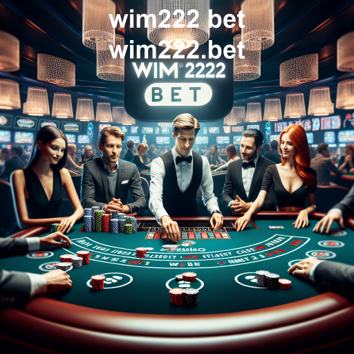 A Experiência do Cassino Ao Vivo no wim222 bet